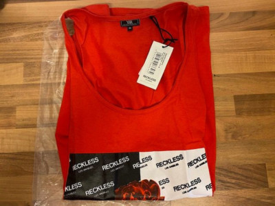 Young & Reckless Herren Tanktop rot / NEU