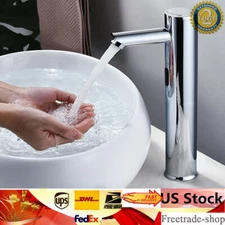 Automatic Motion Infrared Sensor Faucets Smart Touchless Bathroom Sink Faucet