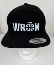 Custom Embroidered Yupoong Wool Snapback Baseball Cap Flat Bill Hat NWT