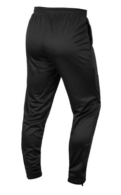 Puma Men Team Rise Poly L/S Pants Sweats Black Training Jogger GYM