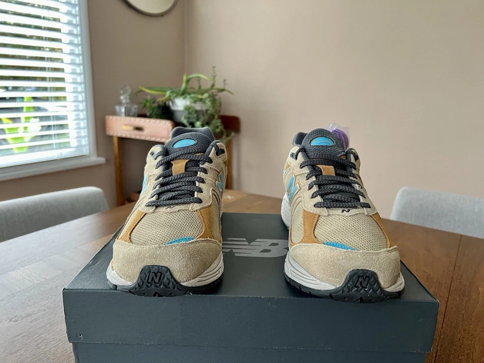 Size 10.5 - New Balance 2002R x J. Crew - Incense - M2002RWA - New In Box - Image 3 of 4