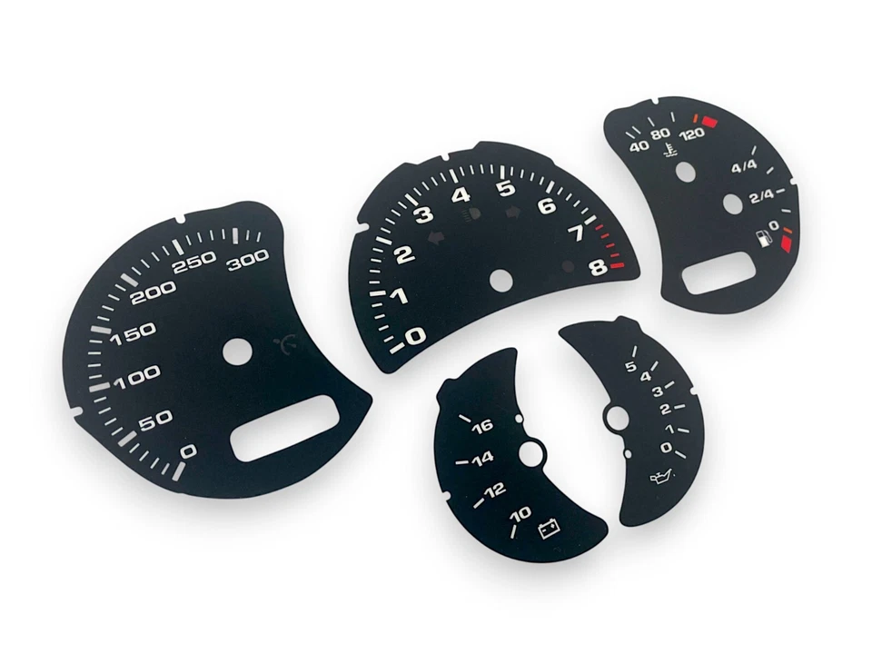 For Porsche 911 996 Tachoscheibe Speedometer Cluster Dial Gauge Tacho km/h kmh - Bild 2 von 4