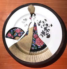 GOLIA (EUGENIO COLMO) SPLENDIDO PIATTO DÉCO DIAMETRO CM 37 - 1926 - N. 957