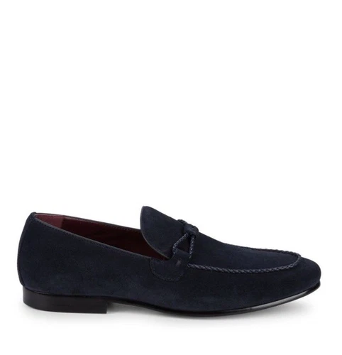 mens suede loafers size 10. New.
