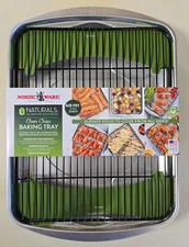 Nordic Ware Naturals Oven Crisp Baking Tray Made In U.S.A.