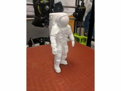 3d printed Apollo Astronaut 1:10