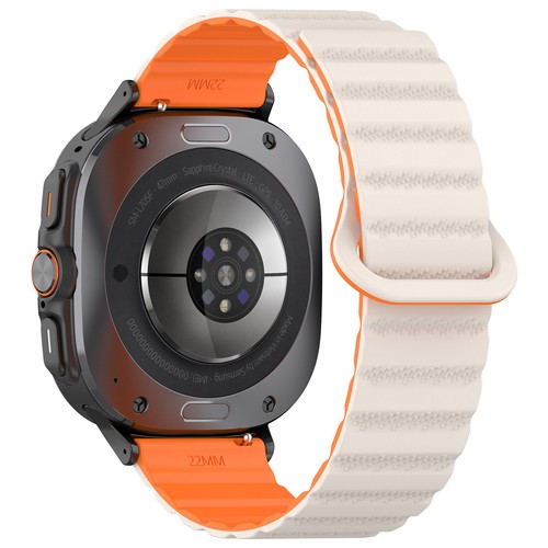 Silicone Magnetic Sport Strap Band for Samsung Galaxy Watch Ultra 47mm - 第 41/44 張圖片