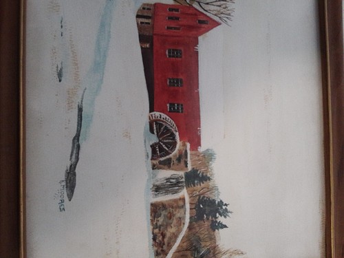Vintage Signed Painting Or Picture in Frame 1972 - Picture 21 of 22