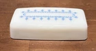 Vintage Pyrex Blue Snowflake Butter Dish LID ONLY