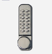Simplex Kaba LD4720 Mechanical Pushbutton Lever Lock | NIB | Satin Stainless