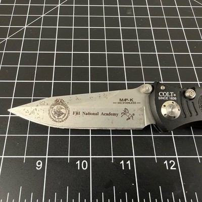 Colt M4-K Fred Carter Design CT0098 CRYOEDGE  Pocket Knife FBI National Academy