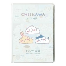 Chiikawa/Uniuni 2026 Planner B6 Comic Design Diary from Japan
