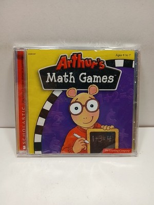 Arthur's Math Games (The Learning Company, PC, 2001) NEW!!!