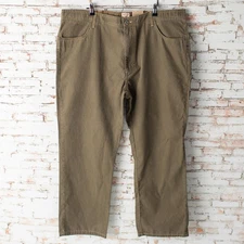 RedHead Brand Co. Canvas Pants Men’s 44x32 Brown Olive Utility Jeans