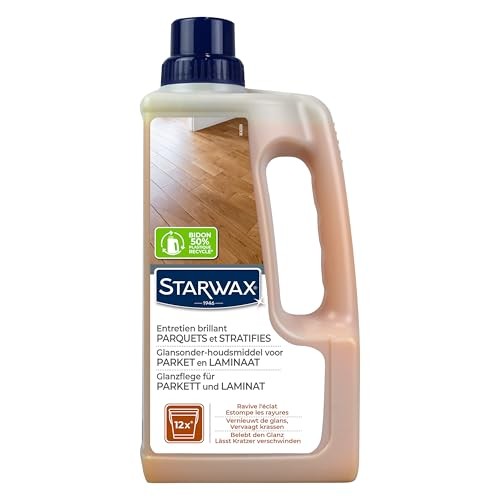 Nettoyant Brillant Starwax pour Parquets et Stratifiés 1L