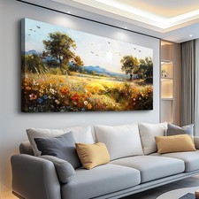 Canvas Wall Art For Living Room Large Wall Decor For Office Bedroom Decoratio...