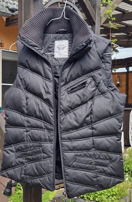 Steppweste Damen, schwarz, Größe L, 