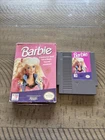 BARBIE for Nintendo NES, w/box - tested & works well!