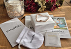 Pandora Armband 14 Karat Roségold Perlen 21 cm - Top + Tasche