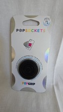 PopSockets Translucent Black Clear Swappable Top Pop Socket Stand Holder