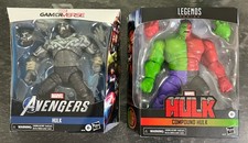 Hasbro Marvel Legends Deluxe Compound Hulk & Gamerverse GameStop Ex Hulk MOC