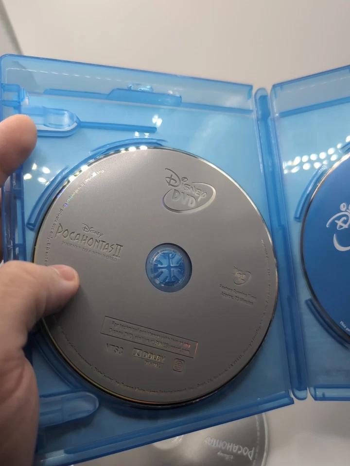 Pocahontas & Pocahontas II Journey to a New World Bluray/DVD - Image 3 of 4
