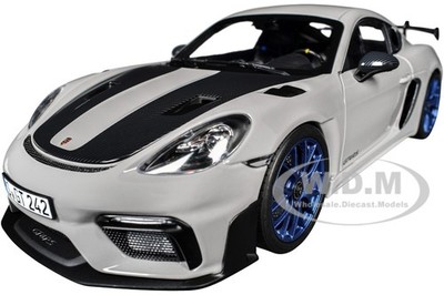 2023 PORSCHE CAYMAN GT4 RS WEISSACH PACK CHALK GRAY 1/18 MODEL BY
