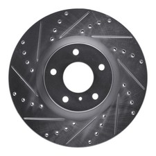 R1 Concepts Front Left Drilled Slotted Brake Rotor For Nissan 370z Infiniti R1 Concepts Front Left Drilled Slotted Brake Rotor For Nissan 370z Infiniti