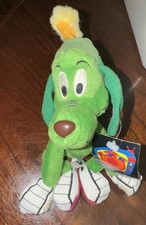 Vtg 1999 Looney Tunes Warner Bros Studio Store K-9 6" Mini Bean Bag Plush w tag