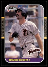 Bruce Bochy 1987 Donruss #311 Padres MLB READ FREE SHIPPING AutographDen