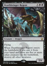 Deathbringer Regent (Launch) [Dragons of Tarkir Prerelease Promos] Magic MTG