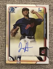2015 Bowman Draft Chrome Draft Pick Auto Juan Hillman #BCA-JHI Auto