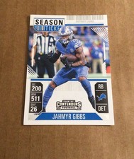 2024 Panini Contenders #32 Jahmyr Gibbs Season Ticket Retail Detroit Lions