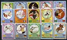 148013) Olympische Spiele Obervolta Nr. 387-401 **, M&uuml;nchen