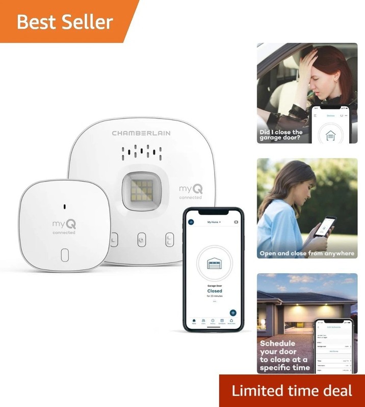 Smart Garage Control Hub - WiFi & Bluetooth - Secure Your Garage Anywhere