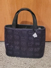 My Flat In London Handbag Black Scottish Terrier