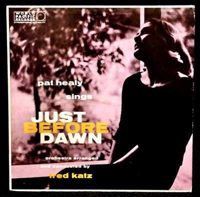 PAT HEALY ''JUST BEFORE DAWN'' (RARE 1958 NM+ VINYL & COVER / GEM)