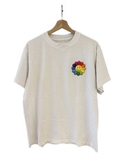 J Balvin X Takashi Murakami Mens S White Colors En Espanol TM/KK Tshirt