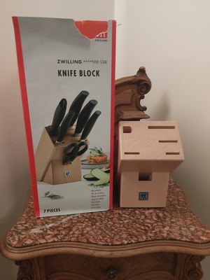 ZWILLING - MESSERBLOCK - Five Star - OHNE MESSER - BUCHE - UNBENUTZT