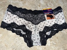 Nwt MAIDENFORM 40823 Luxurious Scalloped Lace Cheeky Hipster Panty Sm 5