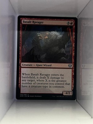 Basalt Ravager 122 Uncommon Kaldheim Magic: The Gathering NM