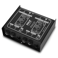 -PRO Premium Direct Injection Audio Box - Passive DI Unit Hum Eliminator W/ Inpu