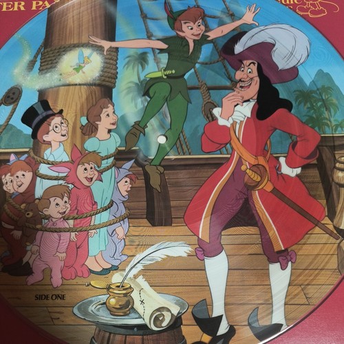 Walt Disney’s Peter Pan Picture Disc Disneyland 3110 NM Vinyl 1982 LP Album New - Picture 11 of 11