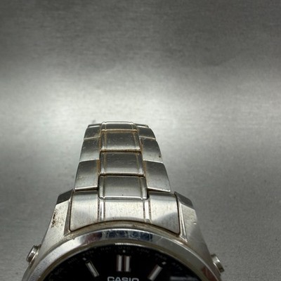 Casio Lineage LIW-M610 Watch Men 41mm Blue Dial Steel Date Chrono