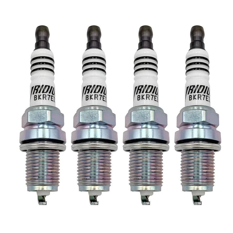 4 Candele NGK BKR7EIX Iridium Volkswagen Golf 5-6 V VI GTI R 2.0 Audi TFSI TSI - Immagine 2 di 4