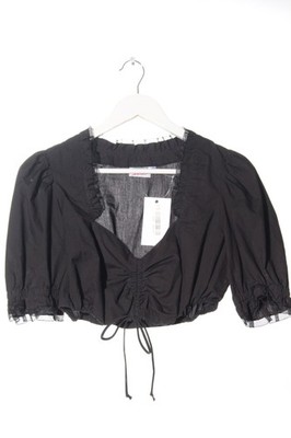 COUNTRY LINE Trachtenbluse Damen Trachtenmode Gr. DE 42 schwarz Casual-Look