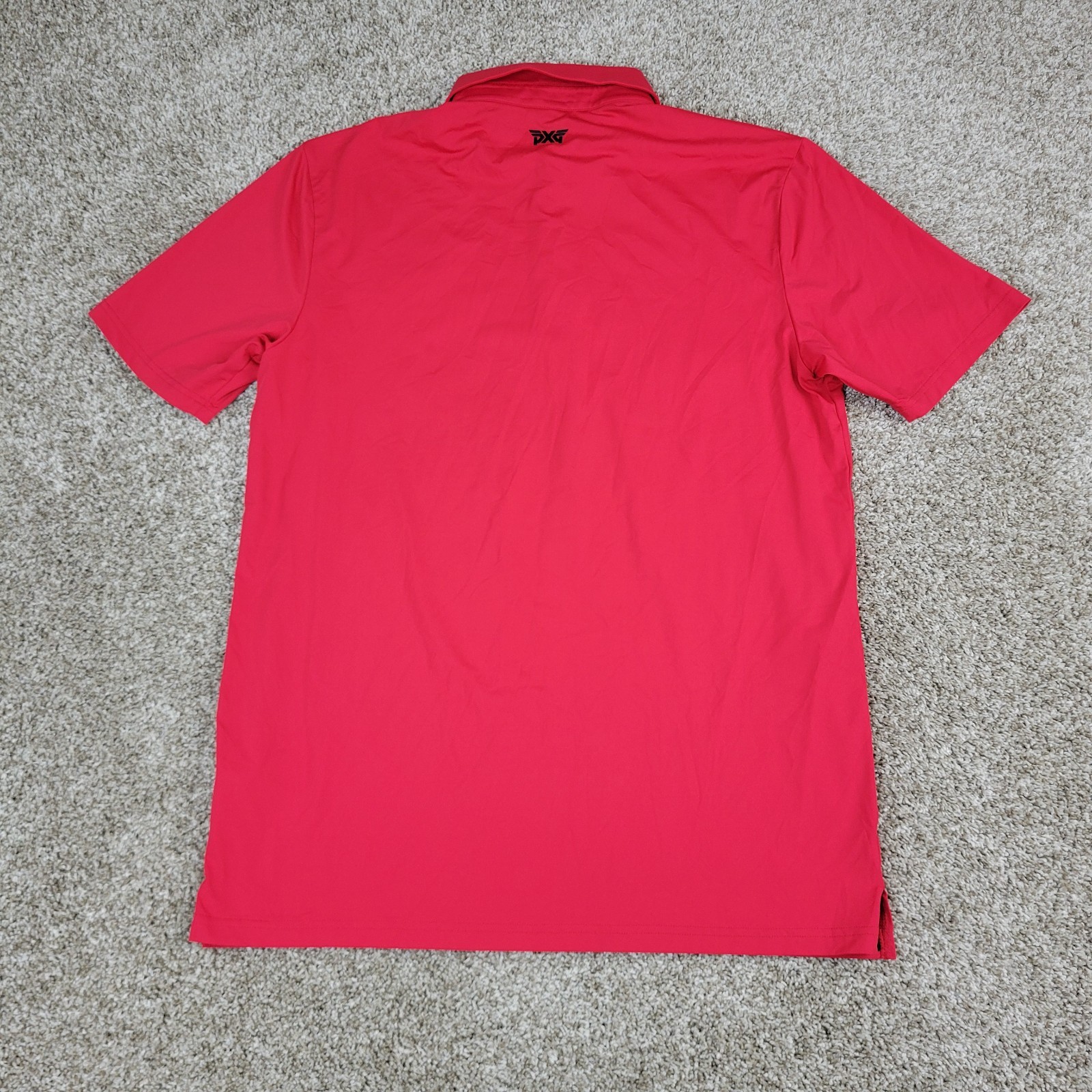 PXG Mens Small Solid Red Snap Performance Stretch… - image 3