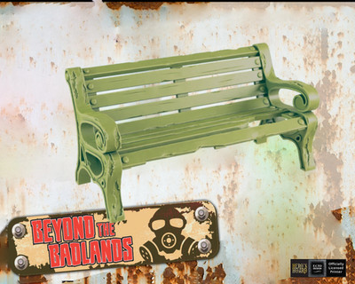 Ruined City Bench - Post-Apocalyptic - 28mm/32mm - EC3D Designs -