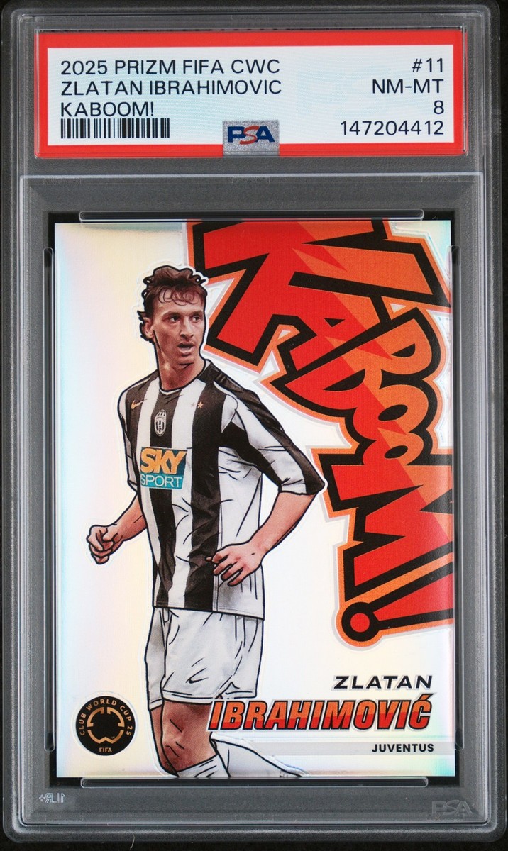 2025 PANINI PRIZM FIFA CLUB WORLD CUP KABOOM! #11 ZLATAN