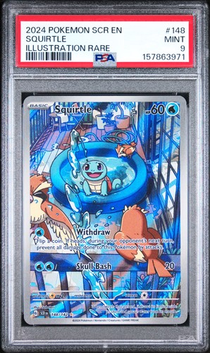 Squirtle graded PSA 9 for sale on eBay